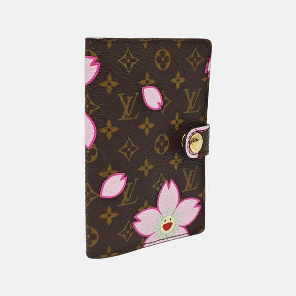Monogram Coated Canvas Card Holder Brown