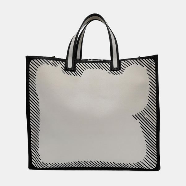Shopper Fabric White