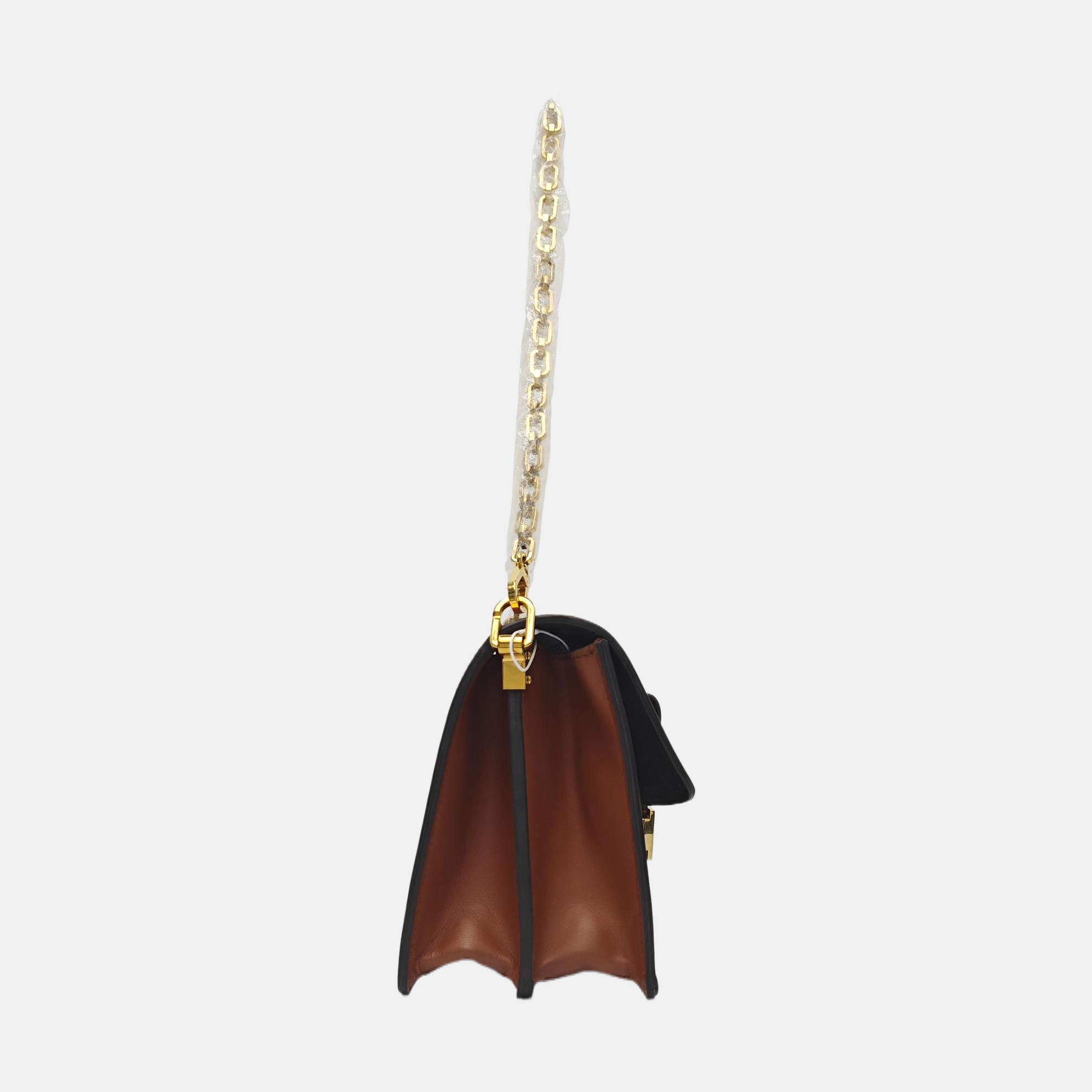 DAUPHINE MM Monogram Coated Canvas Brown