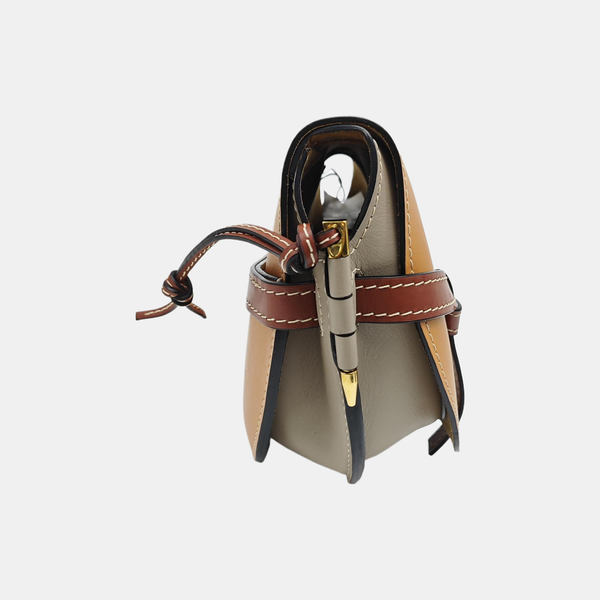 Gate Small Calfskin Brown