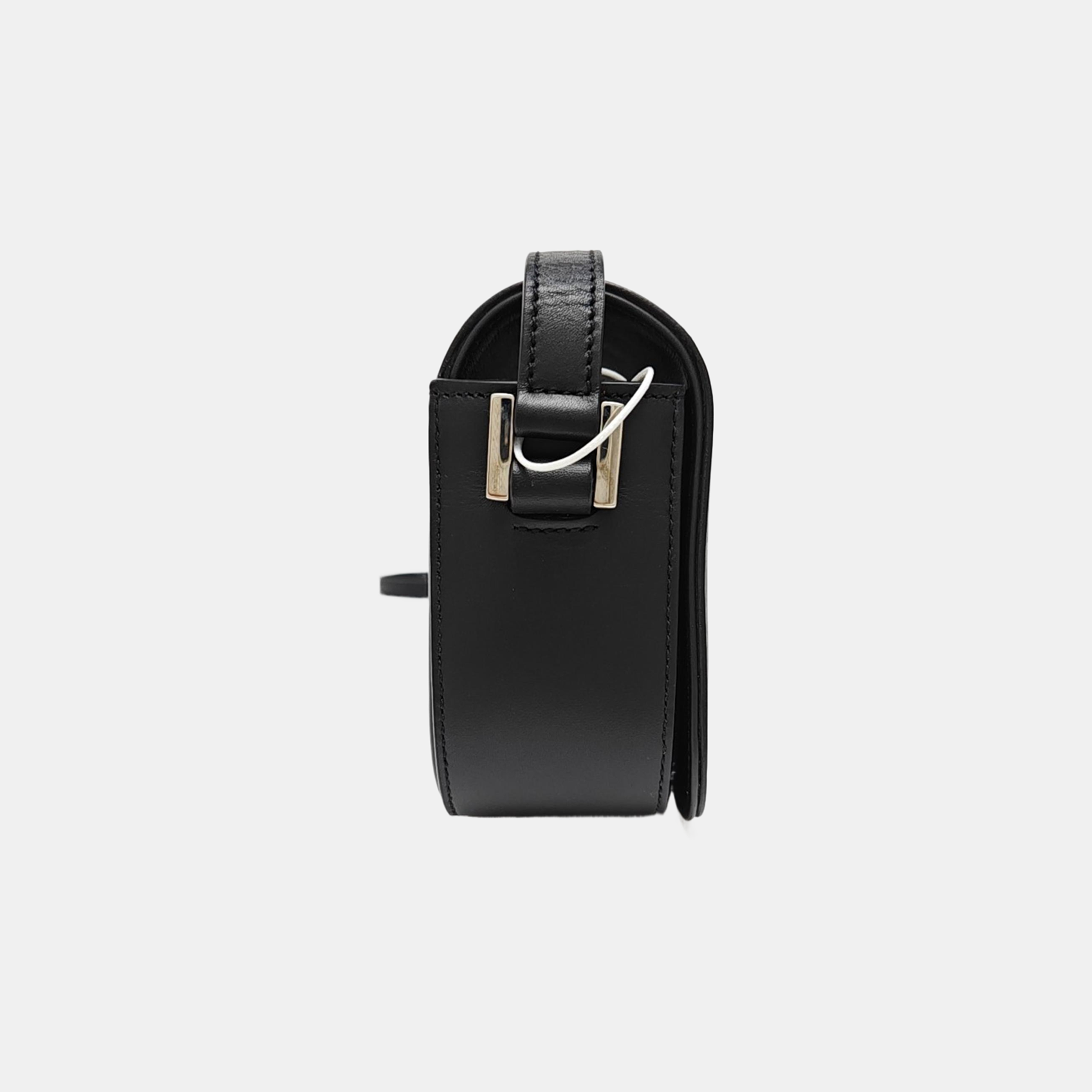 Calfskin Shoulder Bag Black