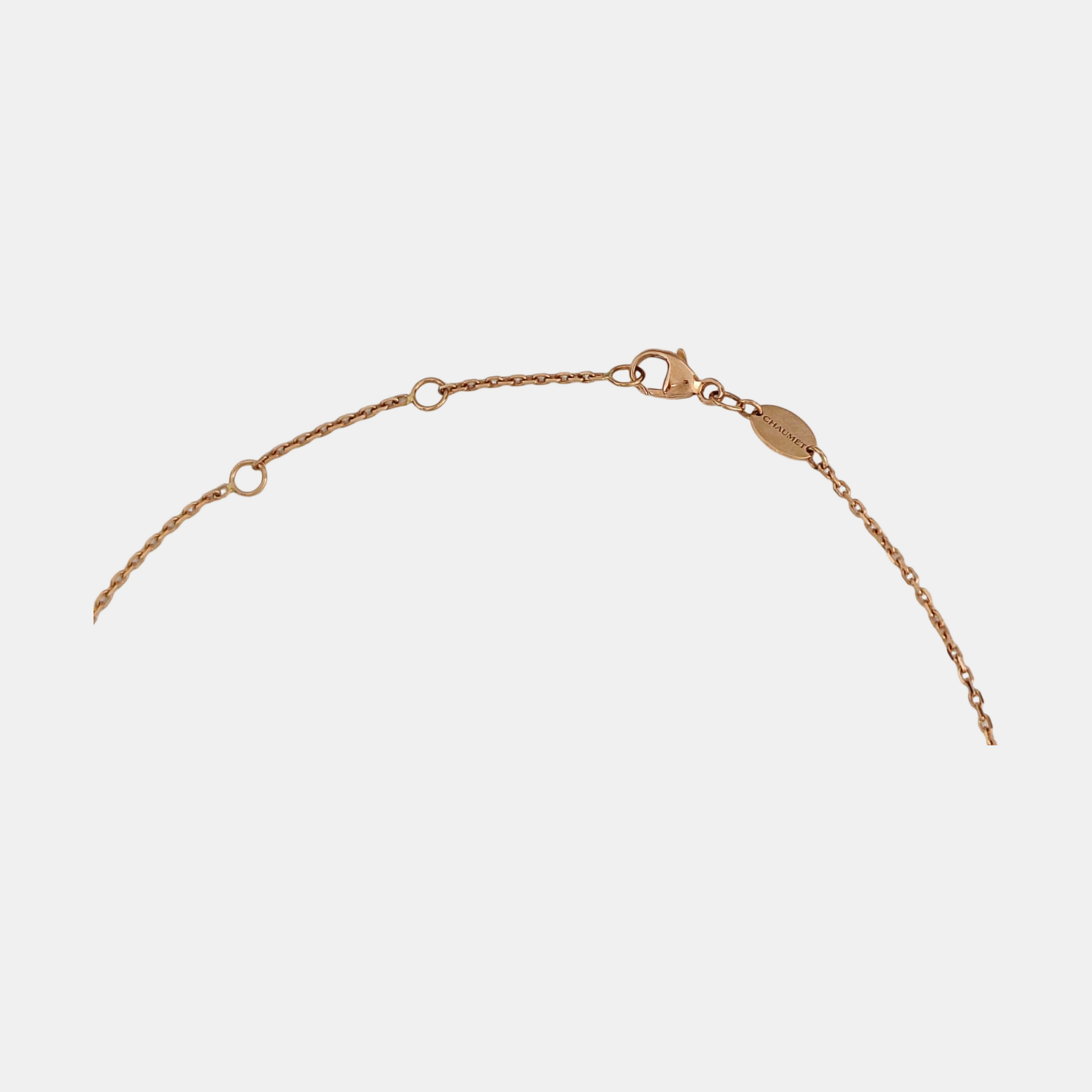 Jeux De Liens 18k Rose Gold Necklace