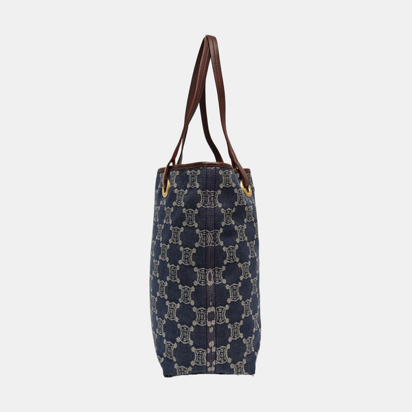 Fabric Tote Bag Blue