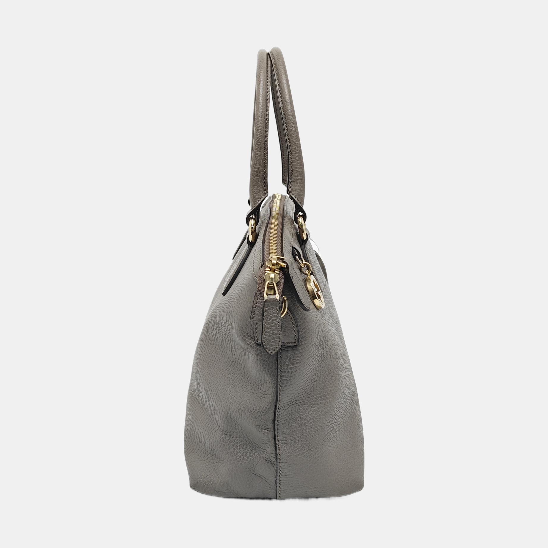 Microguccissima Calfskin Grey