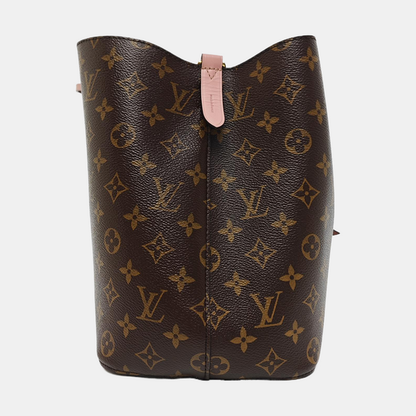 NÉONOÉ MM Monogram Coated Canvas Brown