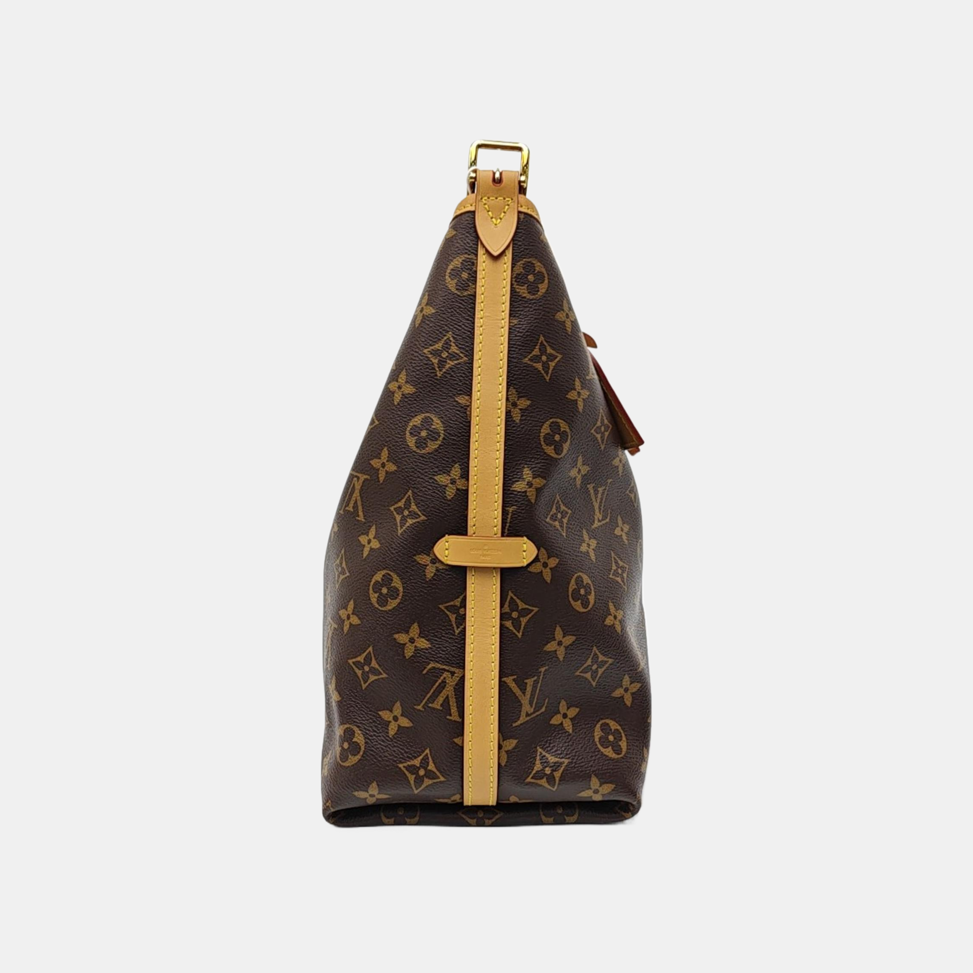 CARRYALL MM Monogram Coated Canvas Brown
