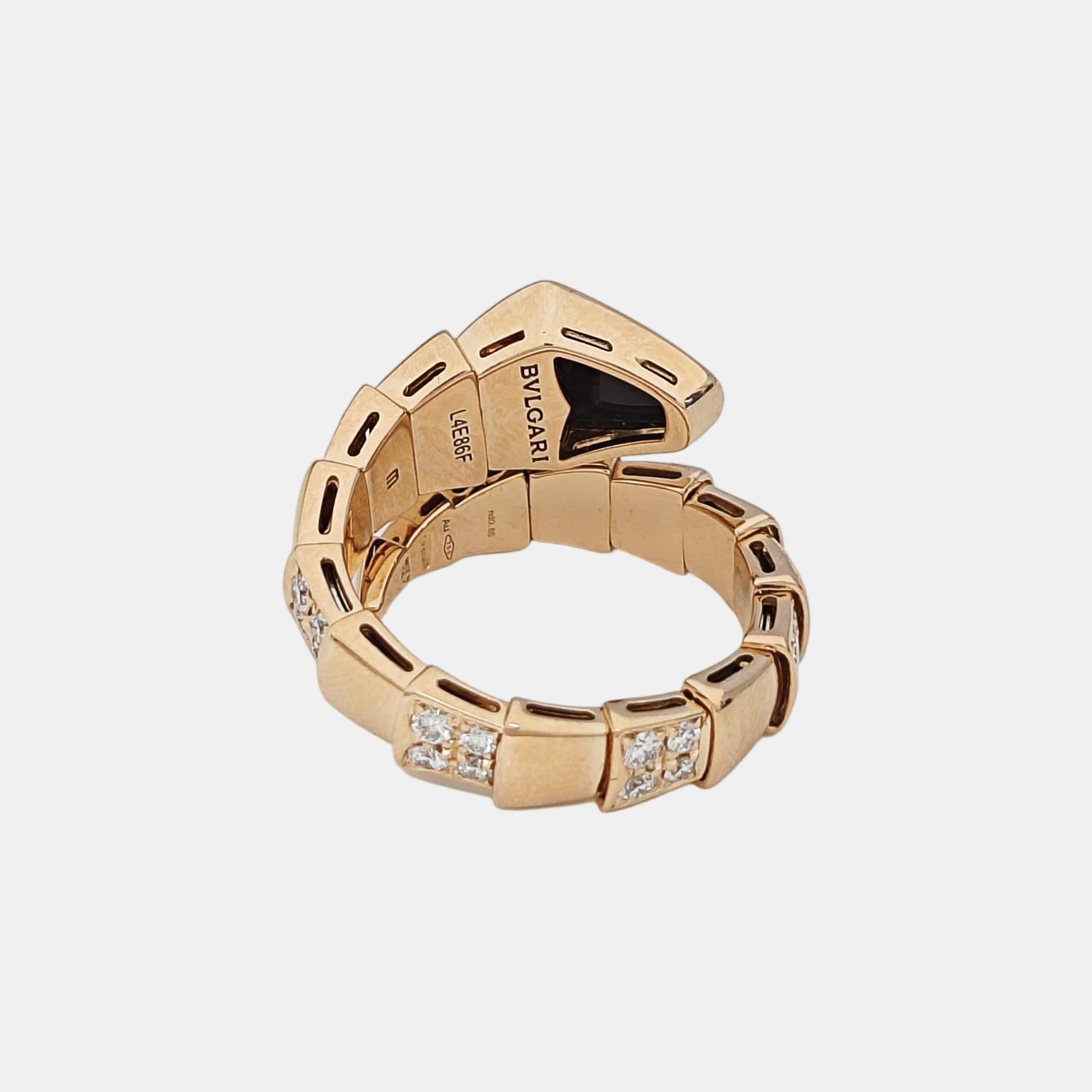 SERPENTI 18k Rose Gold Ring EU 52