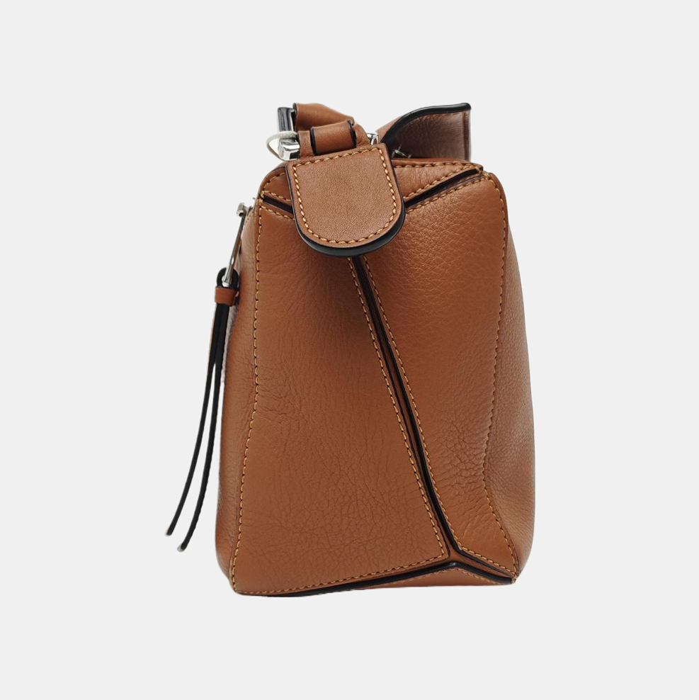 Puzzle Small Calfskin Brown