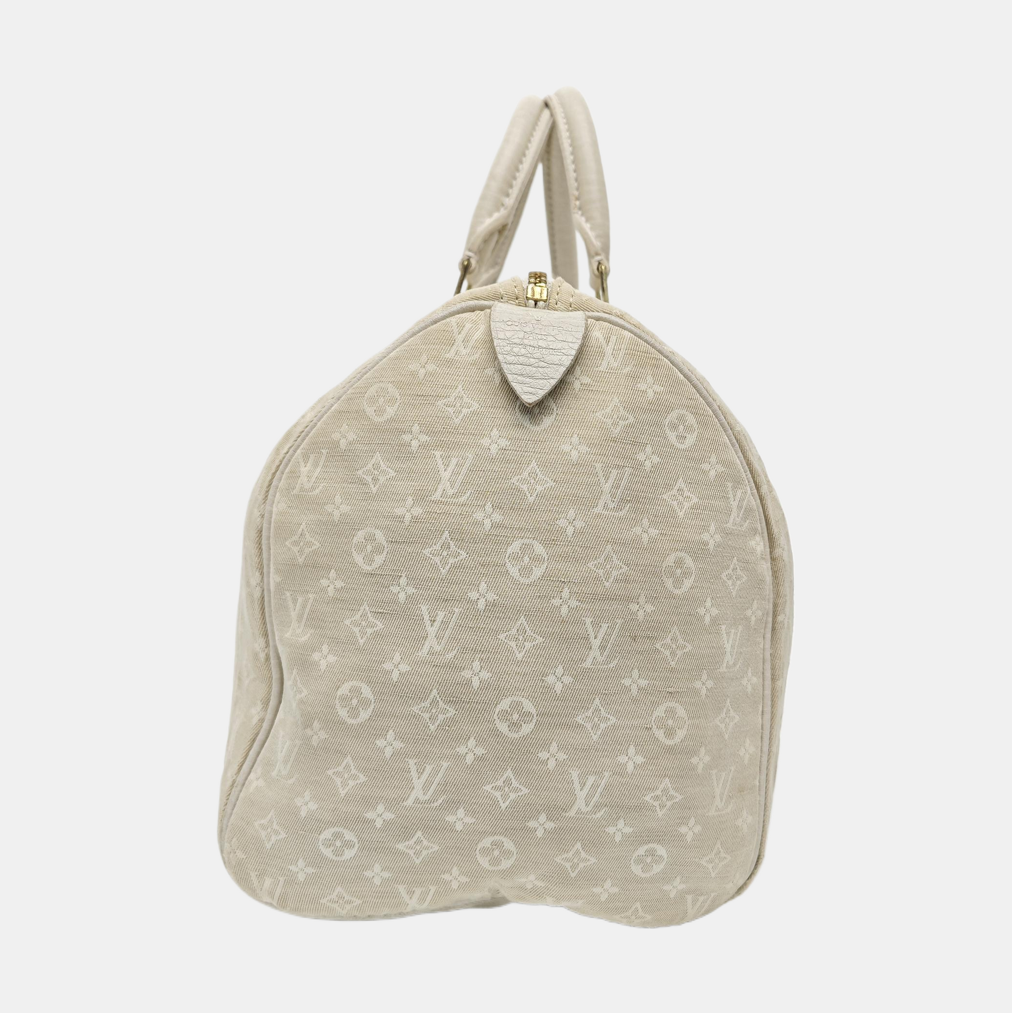 SPEEDY 30 Monogram Canvas Beige