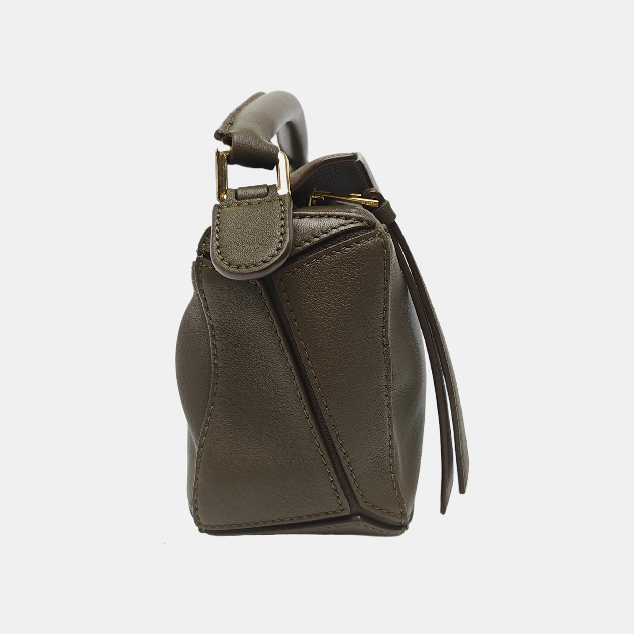 Puzzle Mini Calfskin Green