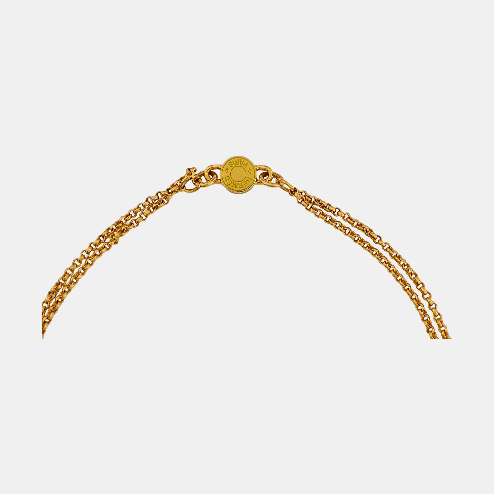Tournis Tresse Metal Gold Necklace