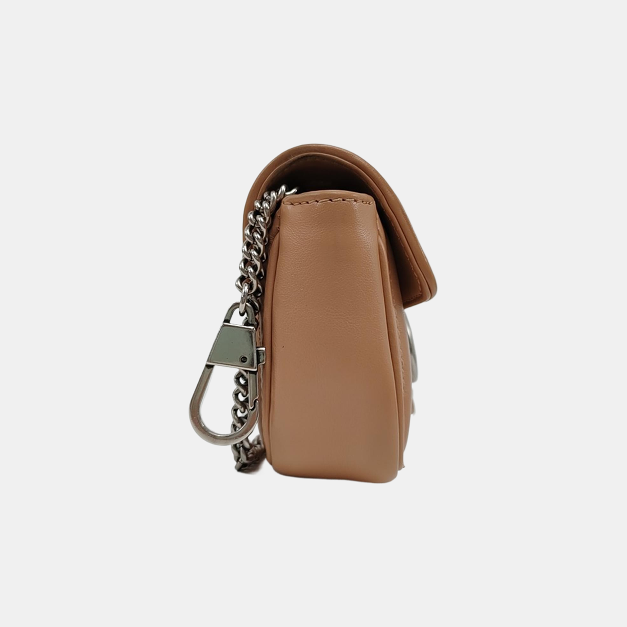 GG Marmont Mini Quilted Calfskin Pink