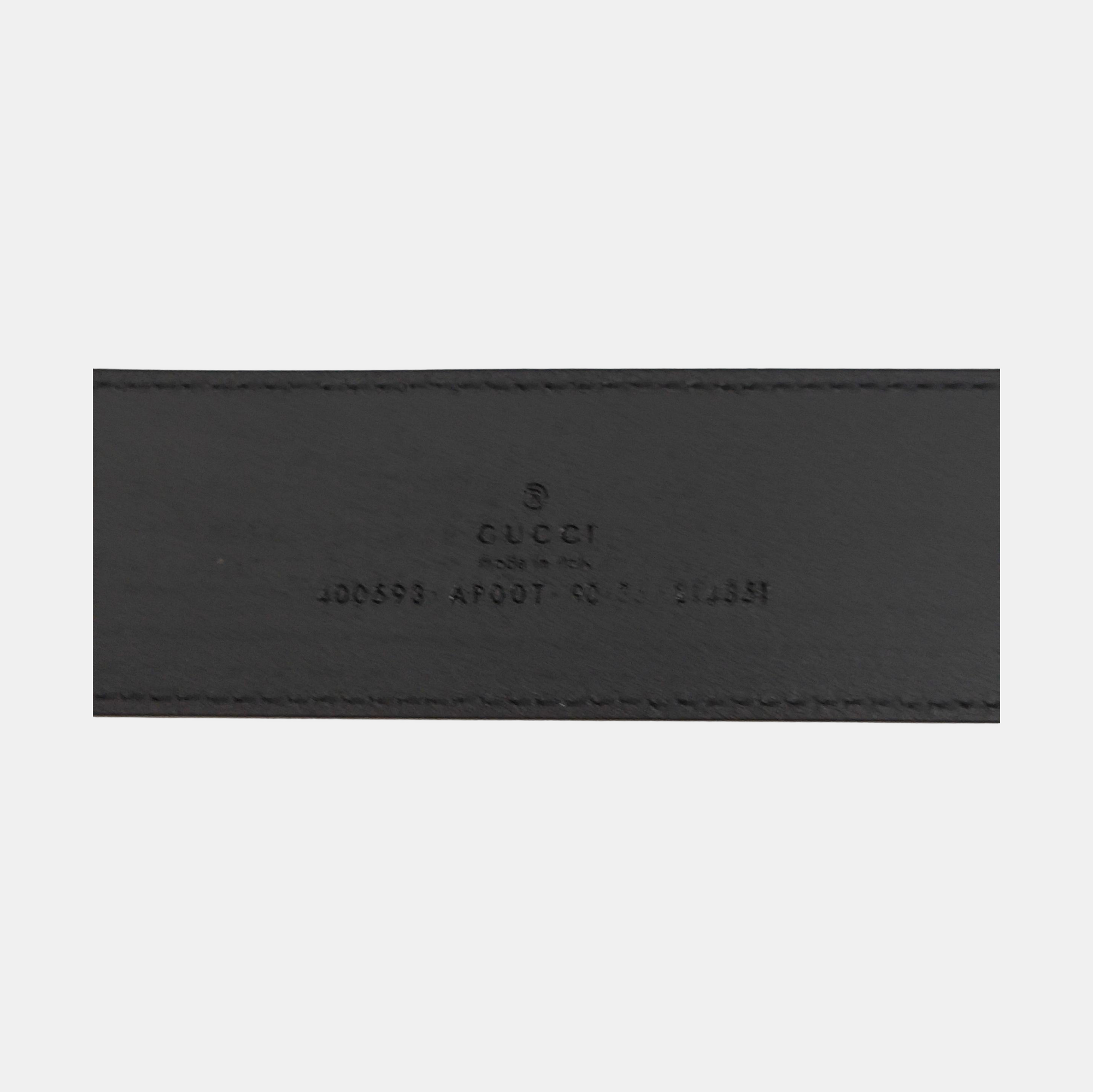 Leather Belt Black