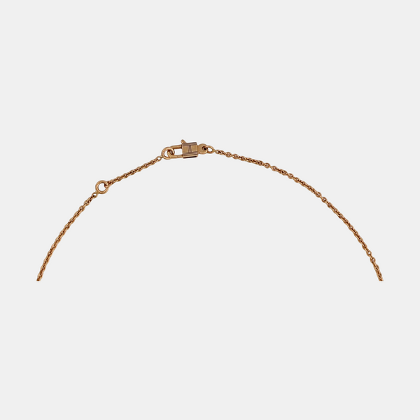 Amulettes Constance 18k Rose Gold Necklace