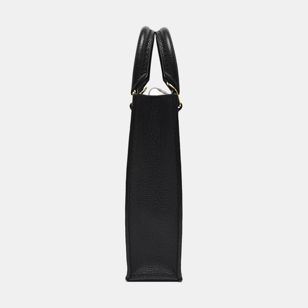 SAC PLAT Mini Monogram Calfskin Black