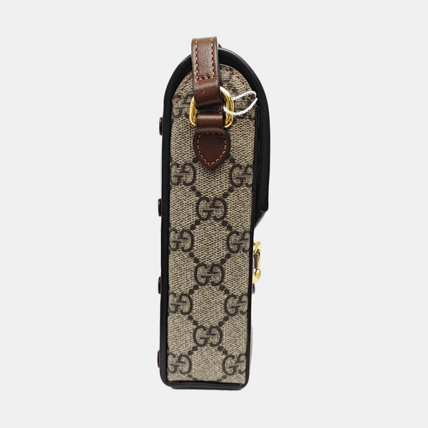 Horsebit 1955 Mini Coated Canvas Beige