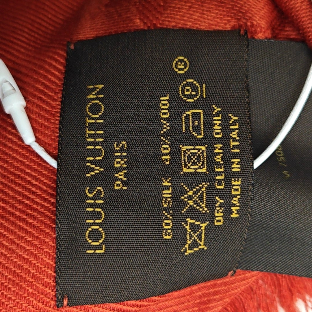 Wool Scarf Red