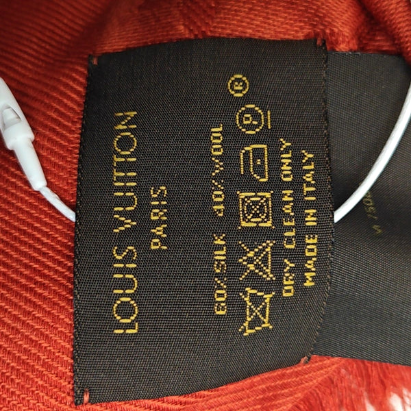 Wool Scarf Red