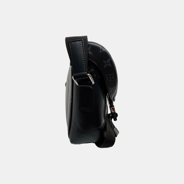 VOYAGER PM Monogram Coated Canvas Black
