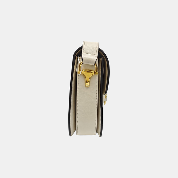Horsebit 1955 Small Calfskin White