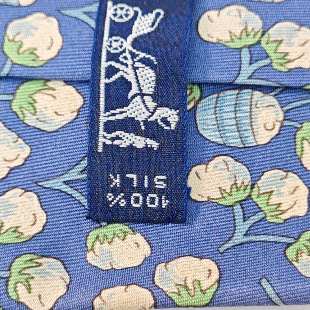 Mulberry Silk Tie Blue