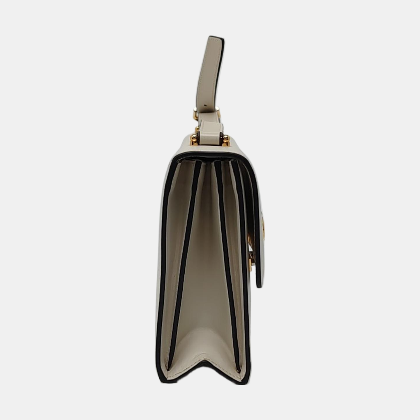 Zumi Small Calfskin White