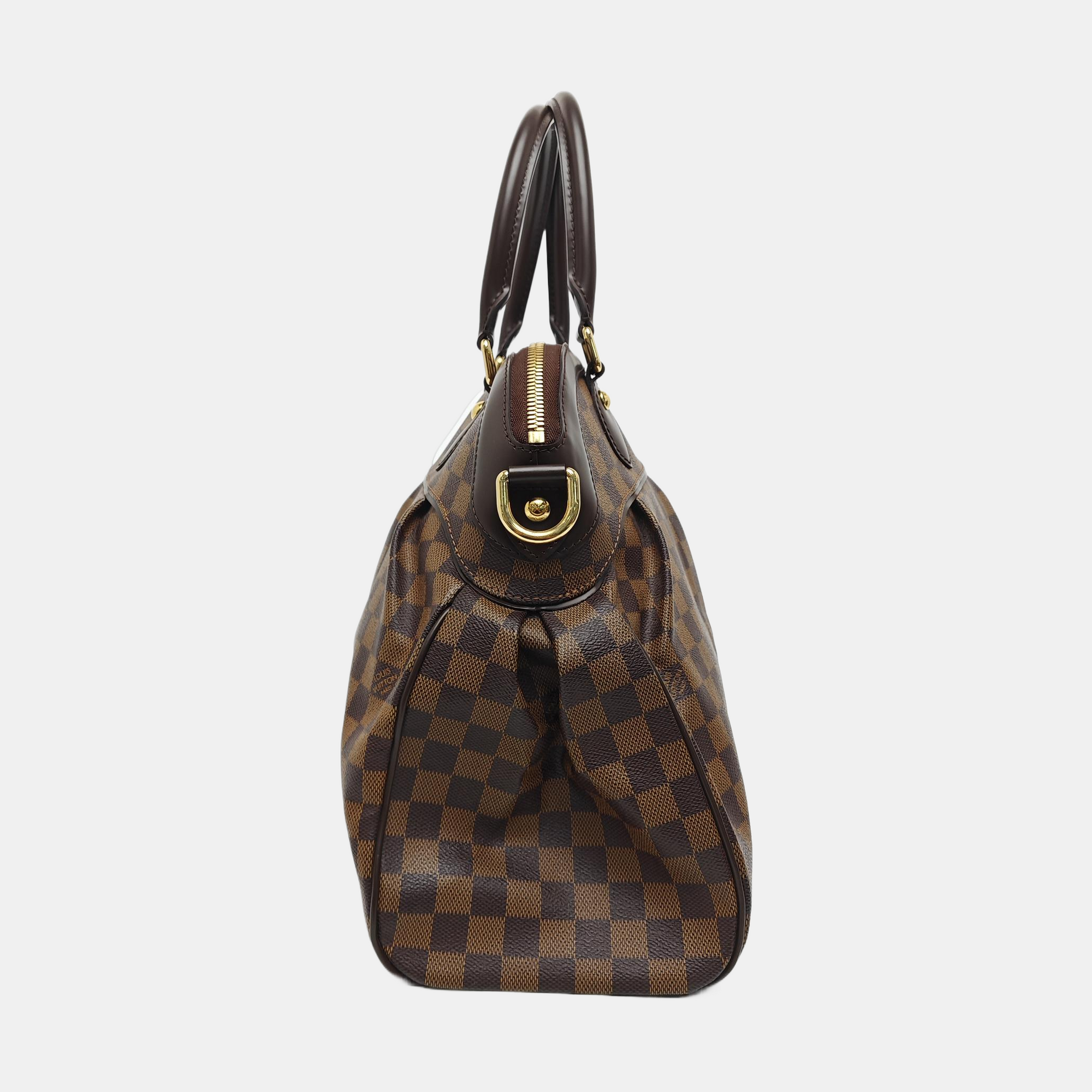 TREVI GM Damier Ebene Coated Canvas Brown