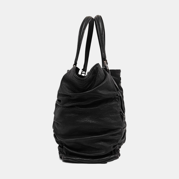 Calfskin Tote Bag Black