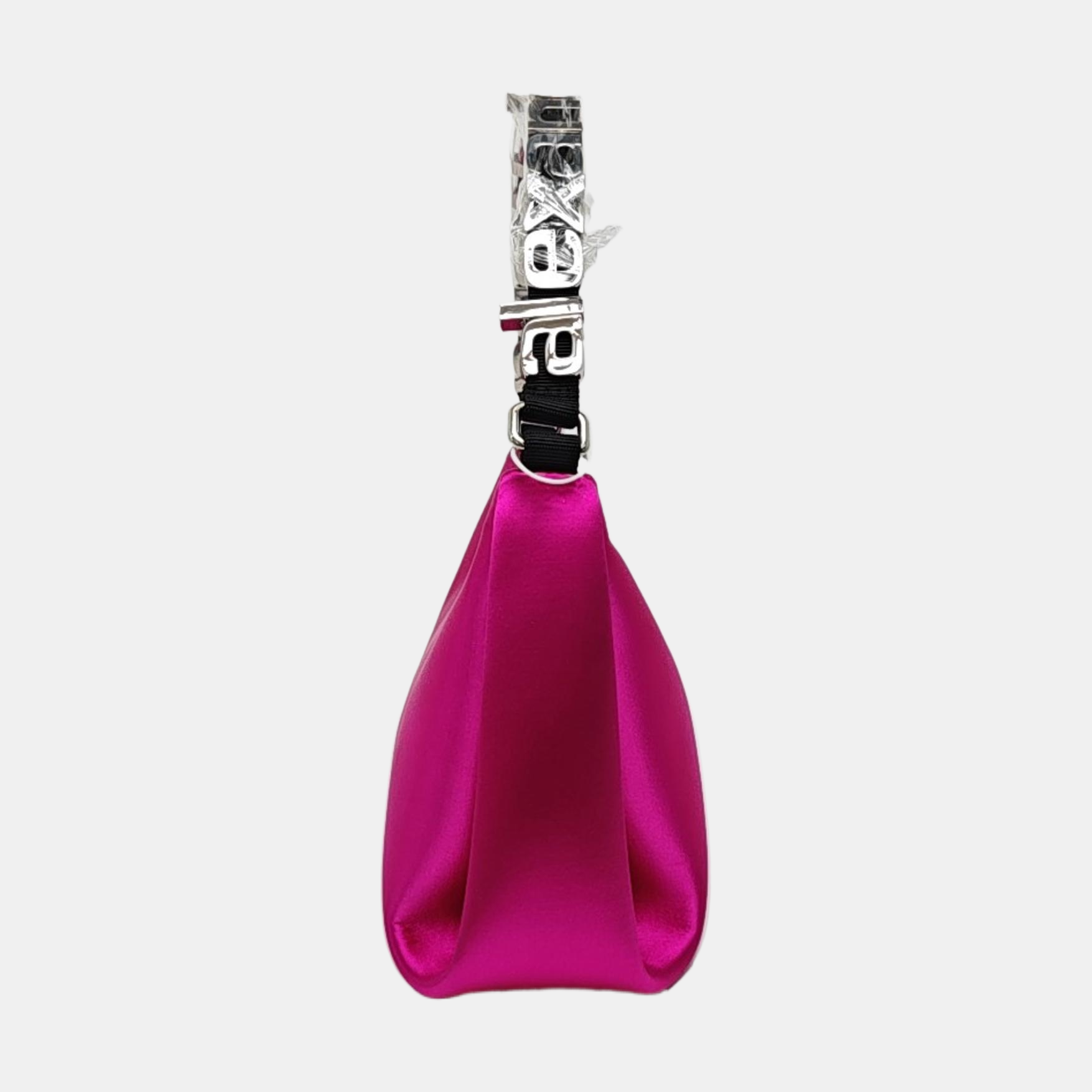 Fabric Top Handle Bag Red