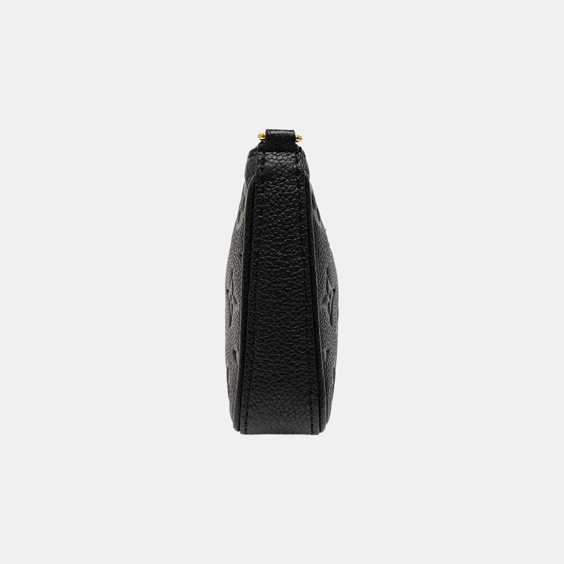 EASY POUCH ON STRAP Monogram Calfskin Black