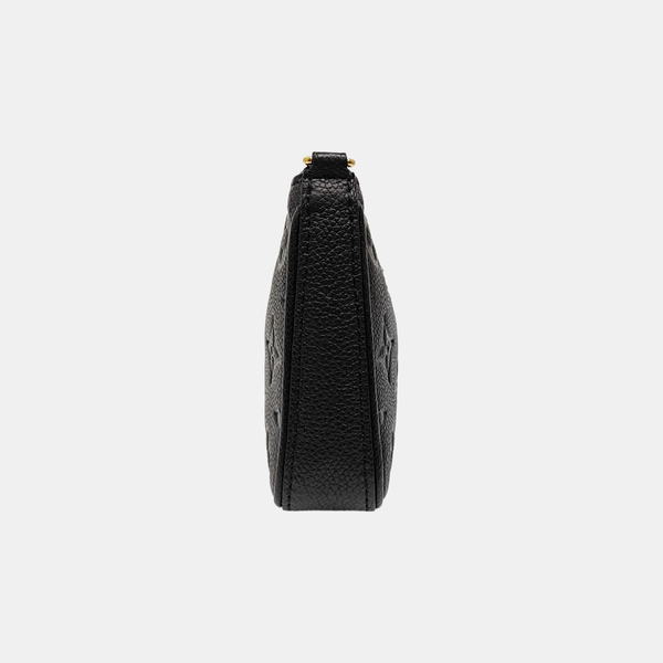 EASY POUCH ON STRAP Monogram Calfskin Black