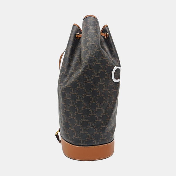 TRIOMPHE Medium Coated Canvas Brown
