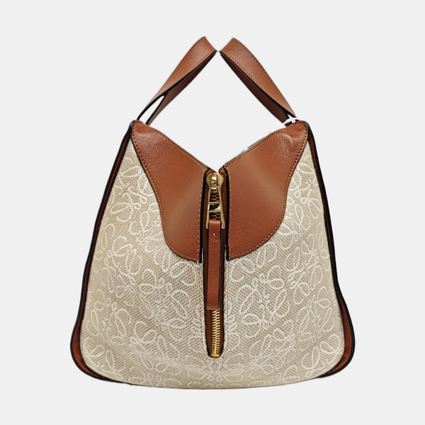 Hammock Small Monogram Calfskin Brown