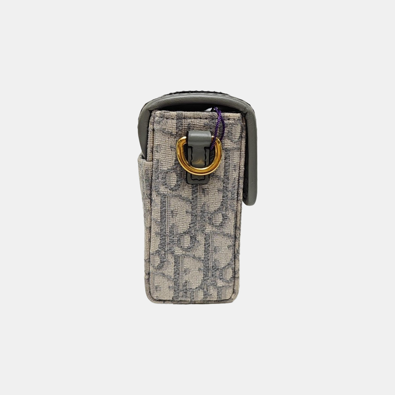30 Montaigne Mini Oblique Canvas Gray