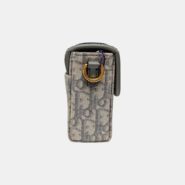 30 Montaigne Mini Oblique Canvas Gray