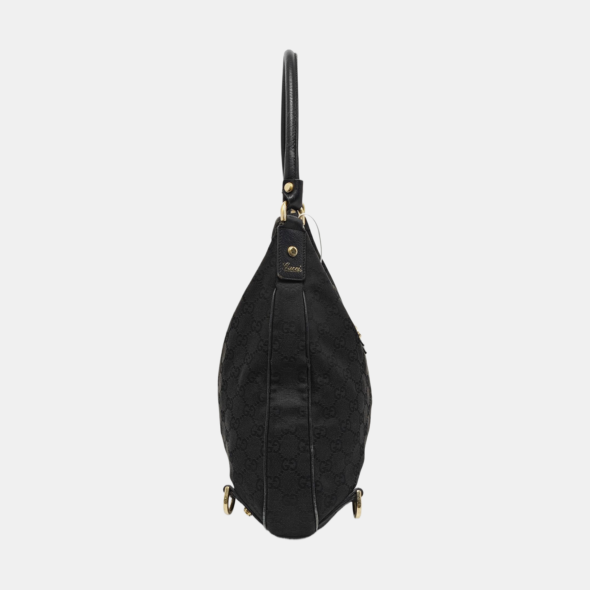 Abbey Monogram Canvas Black