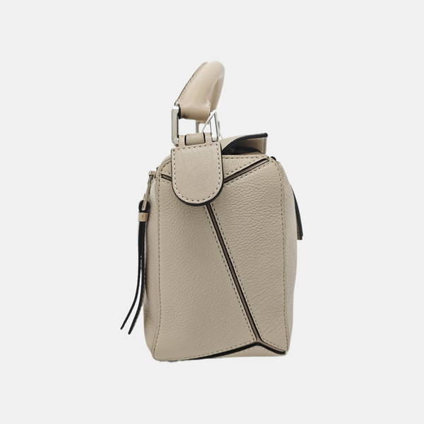 Puzzle Small Calfskin Beige