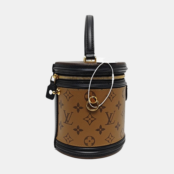 CANNES PM Monogram Coated Canvas Brown