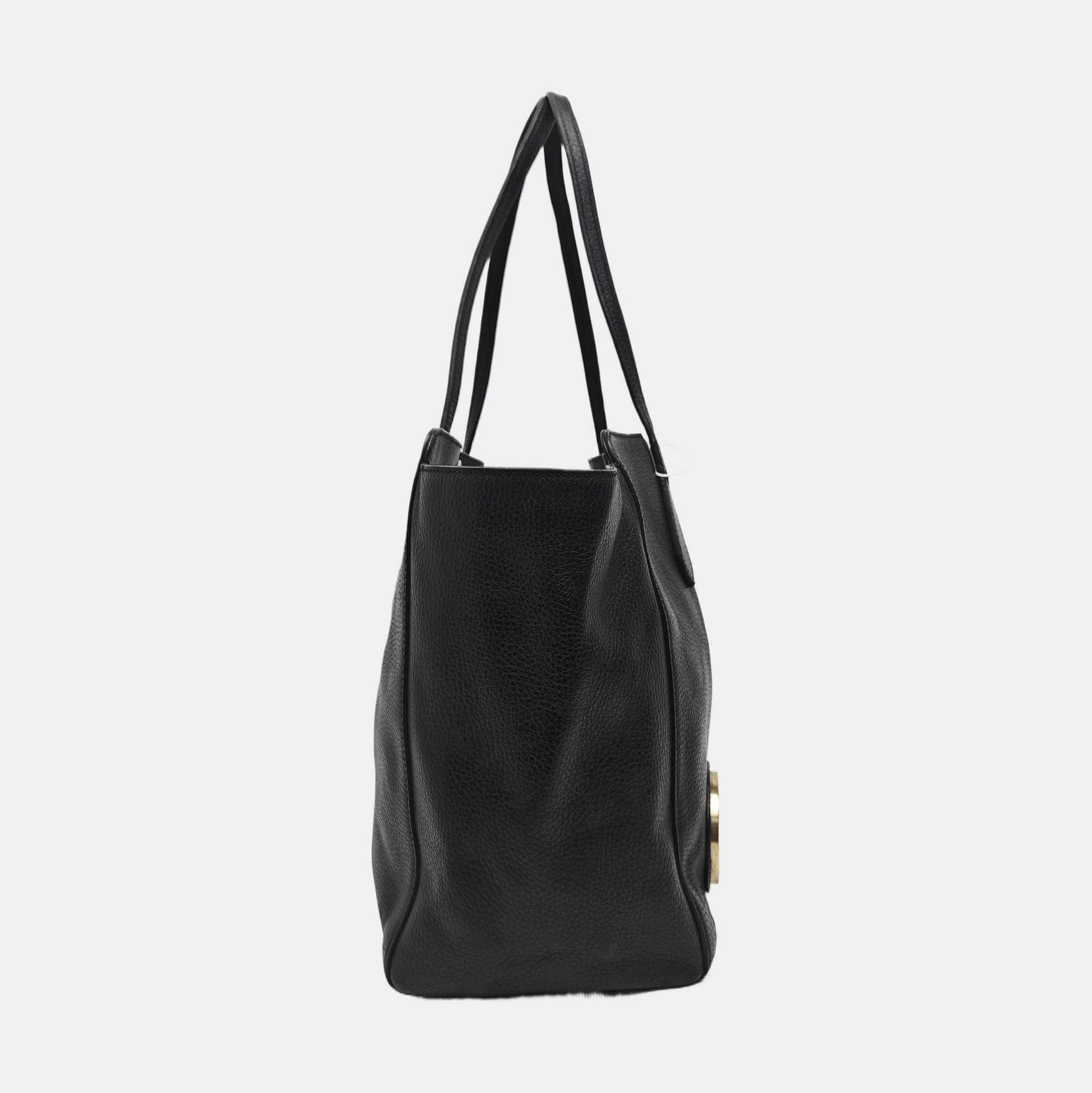 Calfskin Tote Bag Black