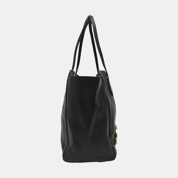 Calfskin Tote Bag Black