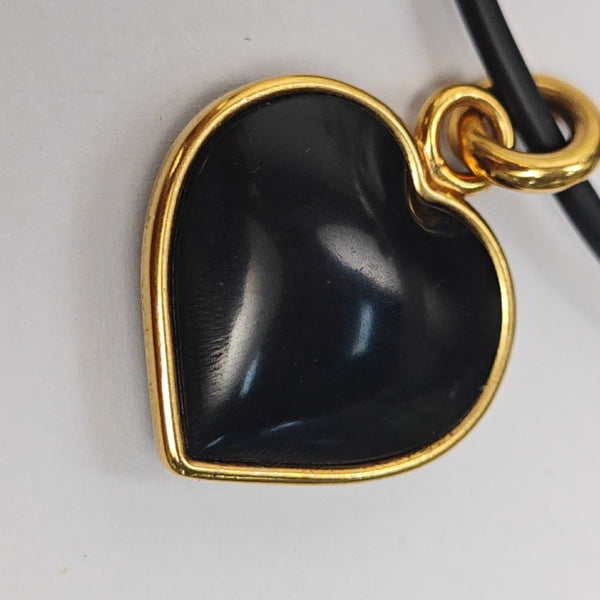 Synthetic Material Black Bracelet