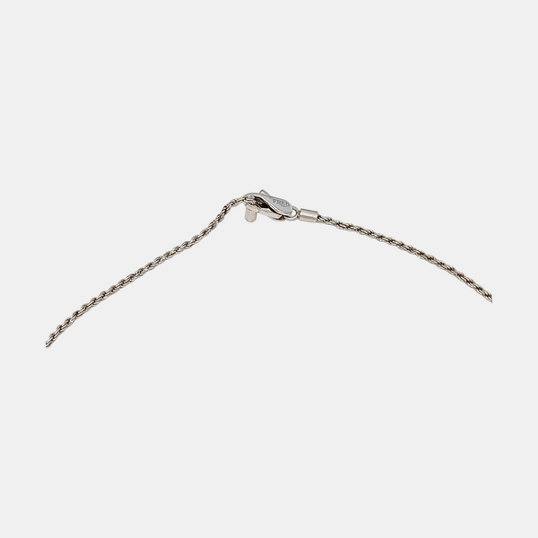 Force 10 18k White Gold Silver Necklace