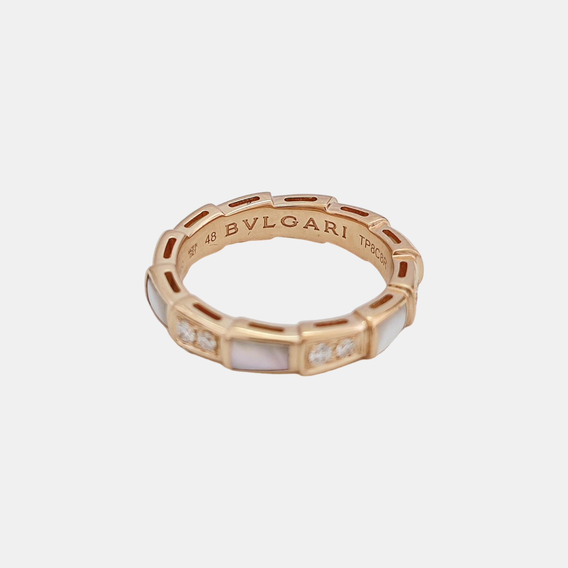 SERPENTI 18k Rose Gold Ring EU 48