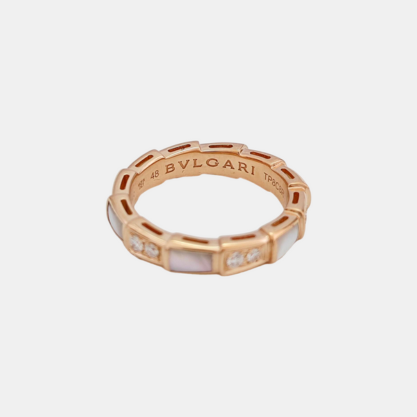 SERPENTI 18k Rose Gold Ring EU 48