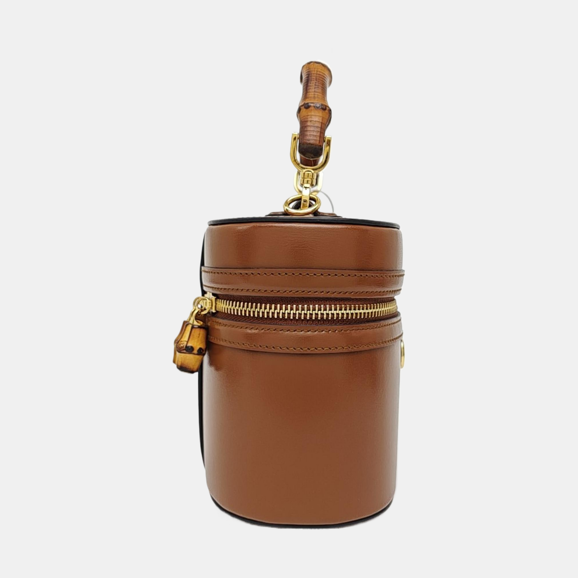 Calfskin Shoulder Bag Brown