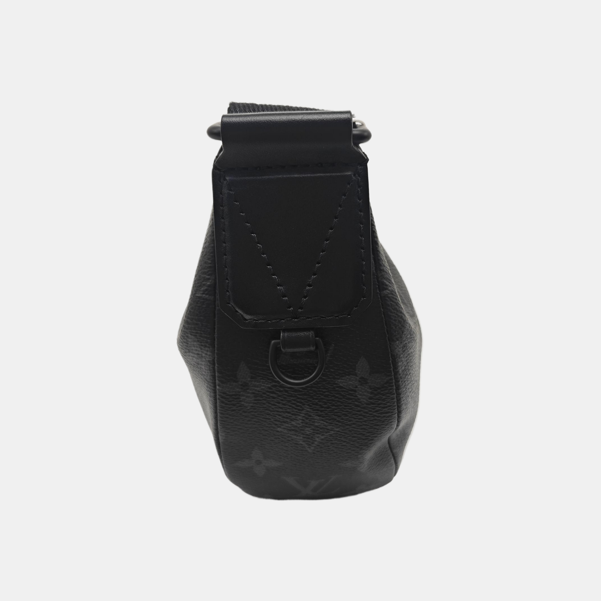 HAMAC PM Monogram Coated Canvas Black