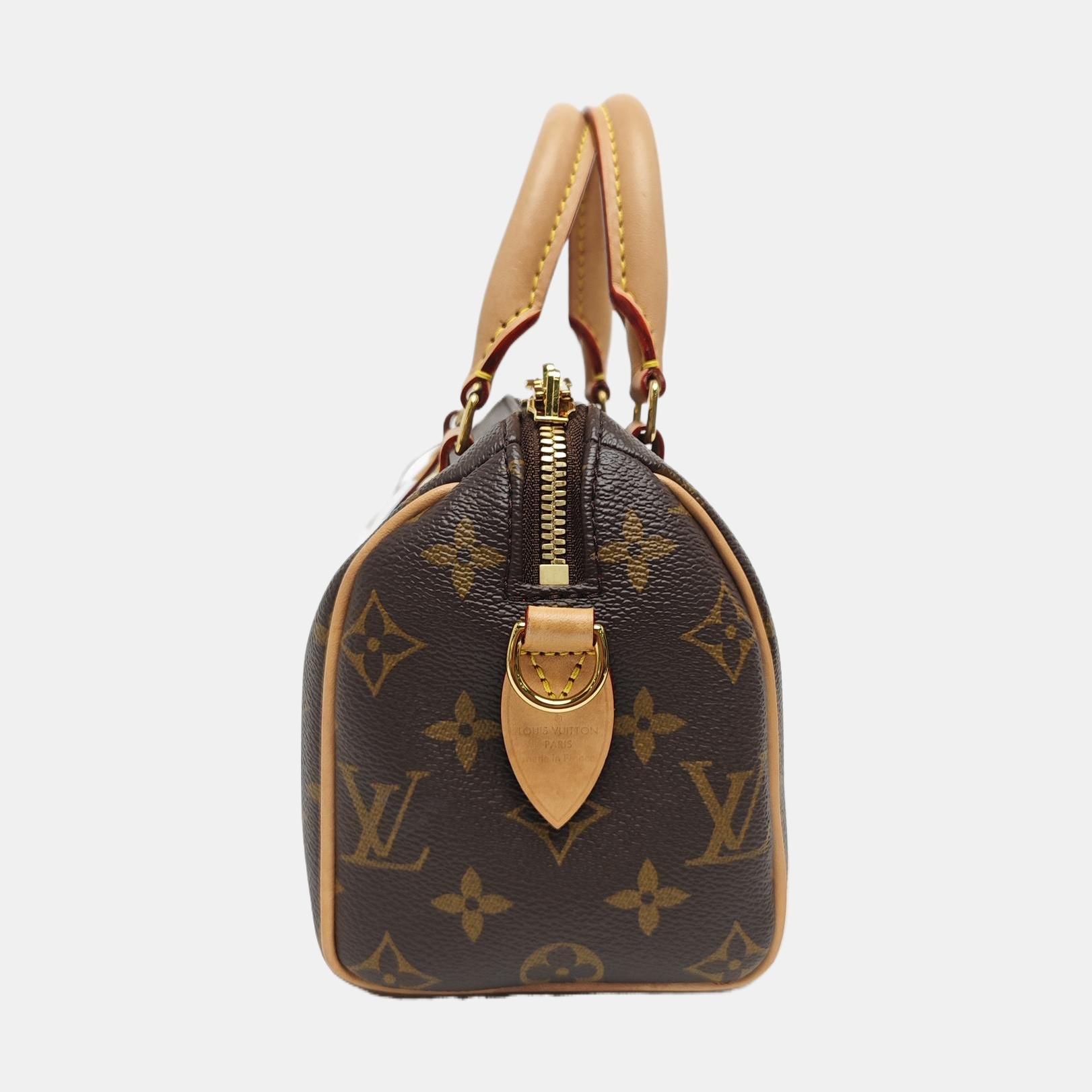 SPEEDY 20 Monogram Coated Canvas Brown