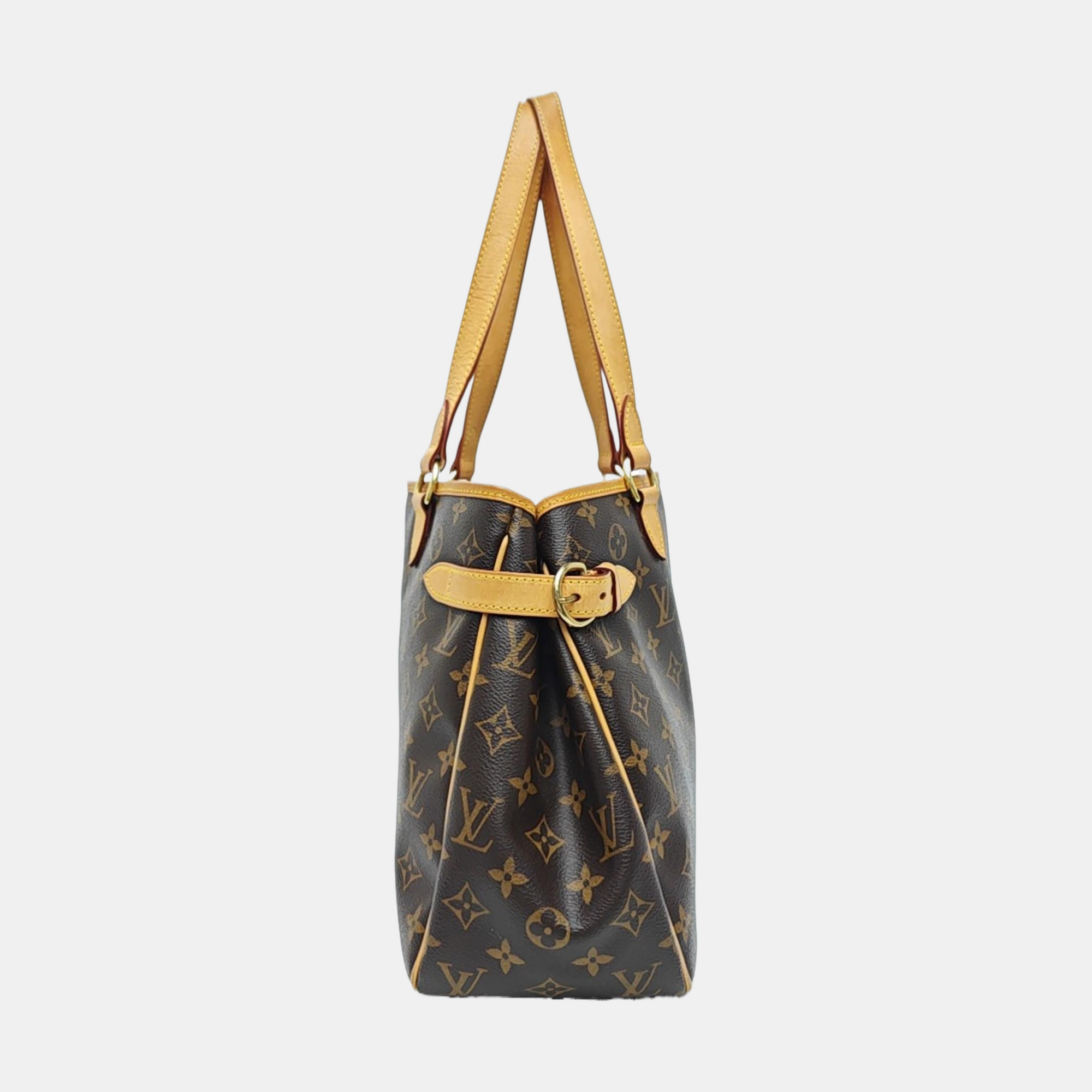 BATIGNOLLES GM Monogram Coated Canvas Brown