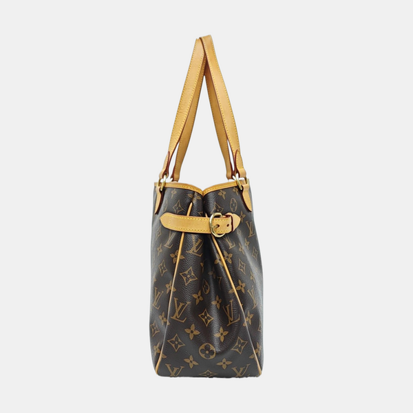 BATIGNOLLES GM Monogram Coated Canvas Brown