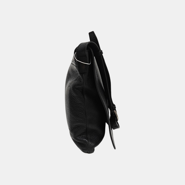 Calfskin Shoulder Bag Black